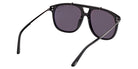 Tom Ford® FT1306 Sunglasses - Shiny Black/Smoke