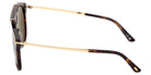 Tom Ford® FT1306 Sunglasses - Dark Havana/Green