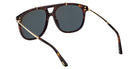 Tom Ford® FT1306 Sunglasses - Dark Havana/Green