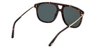 Tom Ford® FT1306 Sunglasses - Dark Havana/Green