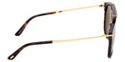 Tom Ford® FT1306 Sunglasses - Dark Havana/Green
