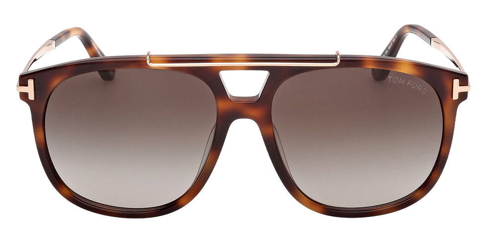 Tom Ford® FT1306 Sunglasses - Blonde Havana/Gradient Roviex