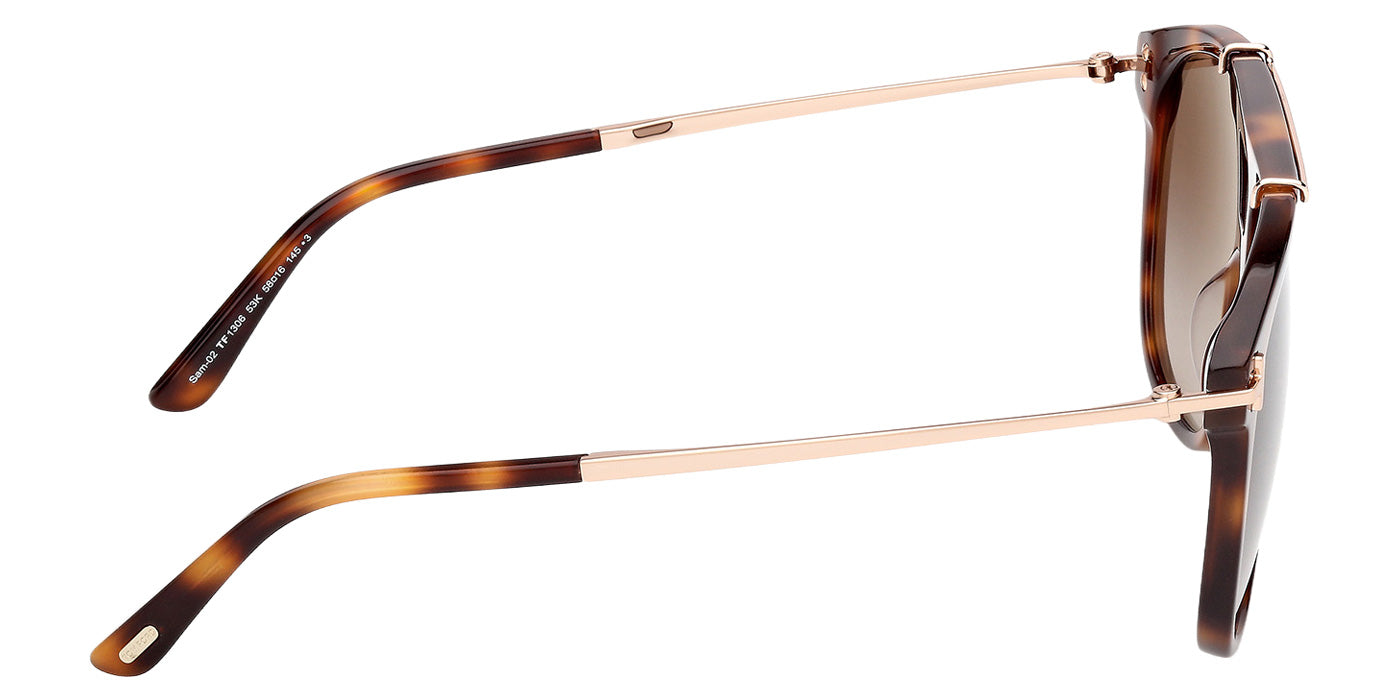 Tom Ford® FT1306 Sunglasses - Blonde Havana/Gradient Roviex