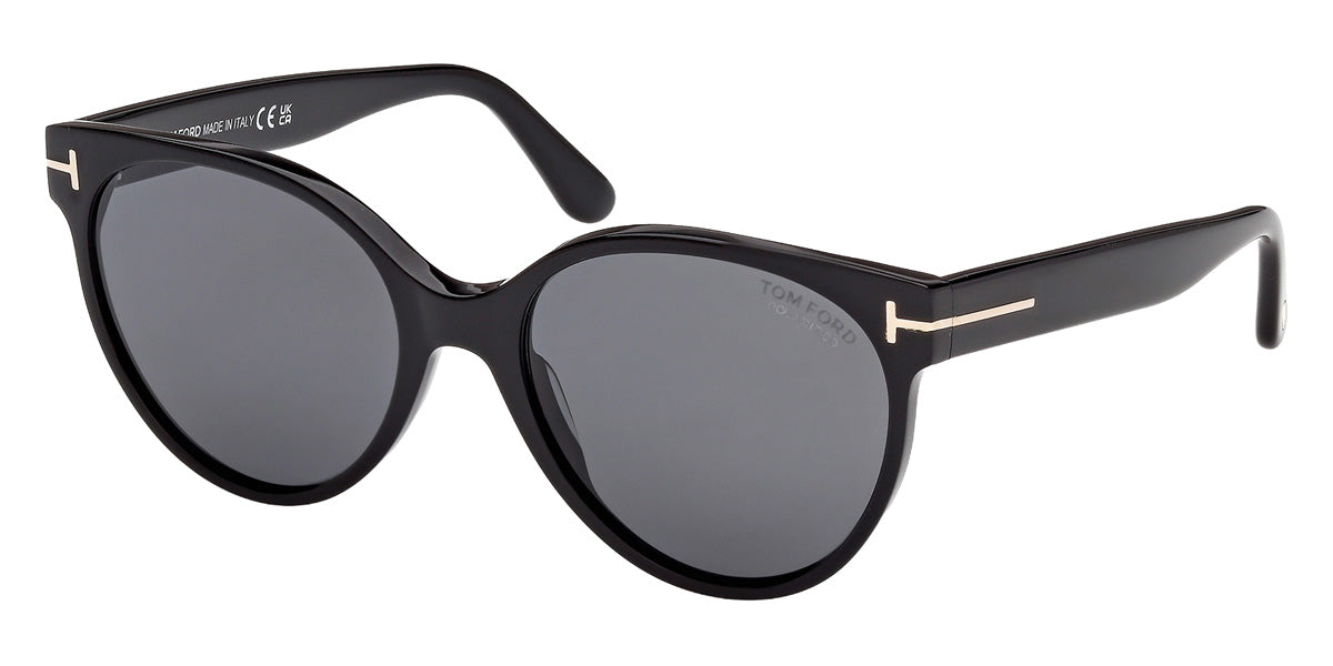 Tom Ford® FT1311 Sunglasses FT1311 01D 56 - 01D - Shiny Black/Shiny Black