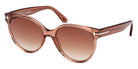 Tom Ford® FT1311 Sunglasses FT1311 45F 56 - 45F - Shiny Light Brown/Shiny Light Brown