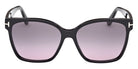 Tom Ford® FT1312 Sunglasses FT1312 01B 56 - 01B - Shiny Black/Shiny Black