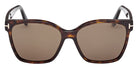 Tom Ford® FT1312 Sunglasses FT1312 52H 56 - 52H - Dark Havana/Dark Havana