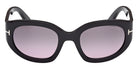 Tom Ford® FT1313 Sunglasses FT1313 01B 53 - 01B - Shiny Black/Shiny Black