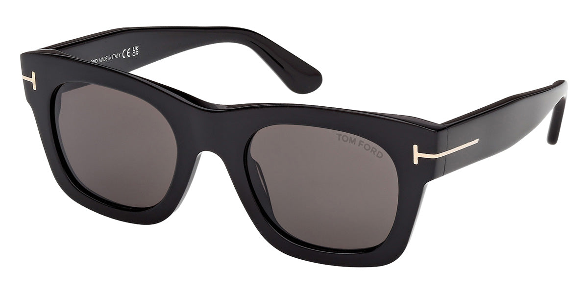 Tom Ford® FT1314 Sunglasses FT1314 01A 51 - 01A - Shiny Black/Shiny Black