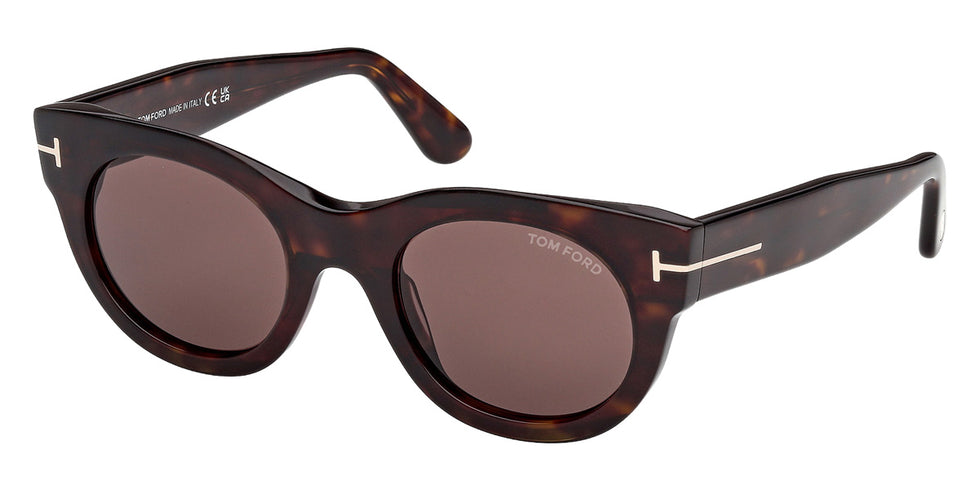 Tom Ford® FT1315 Sunglasses FT1315 52E 50 - 52E - Dark Havana/Dark Havana