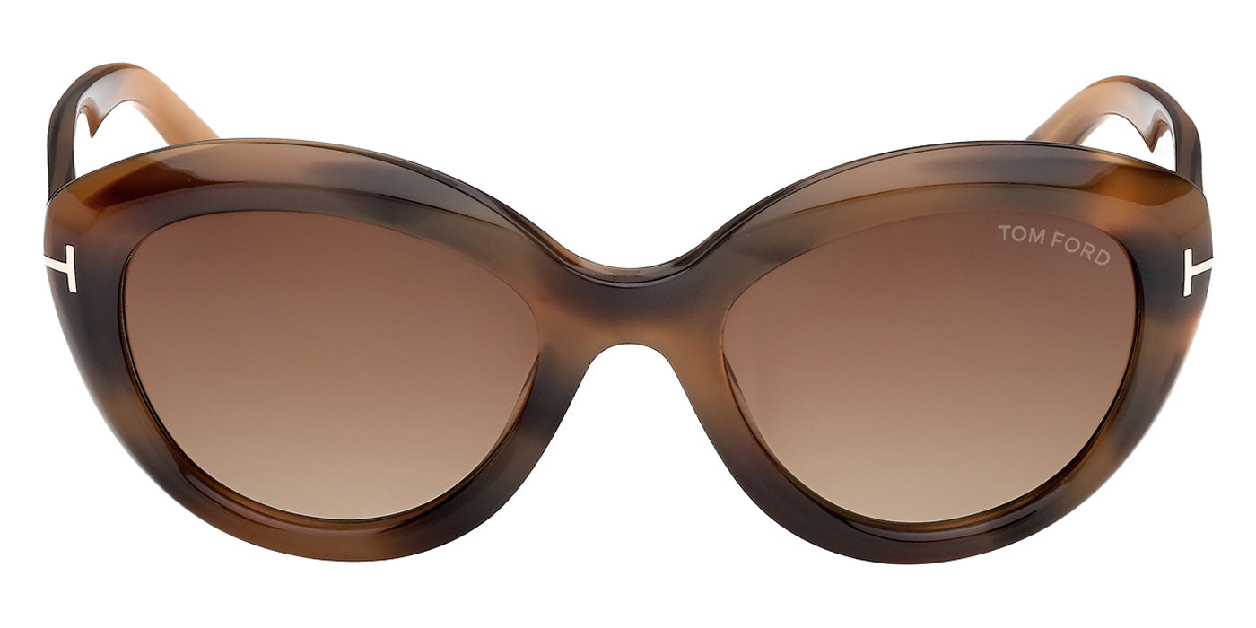 Tom Ford® FT1316 Sunglasses - Coloured Havana/Gradient Brown