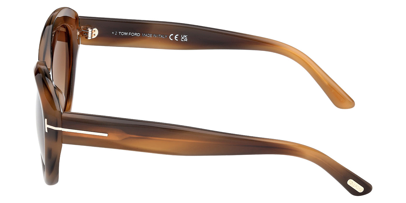 Tom Ford® FT1316 Sunglasses - Coloured Havana/Gradient Brown
