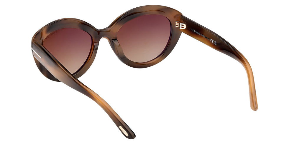 Tom Ford® FT1316 Sunglasses - Coloured Havana/Gradient Brown