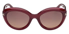 Tom Ford® FT1316 Sunglasses - Shiny Violet/Gradient or Mirrored Violet