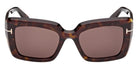 Tom Ford® FT1318 Sunglasses - Dark Havana/Brown