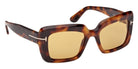 Tom Ford® FT1318 Sunglasses - Blonde Havana/Brown