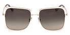 Tom Ford® FT1319 Sunglasses - Shiny Rose Gold/Gradient Smoke