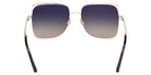 Tom Ford® FT1319 Sunglasses - Shiny Rose Gold/Gradient Smoke