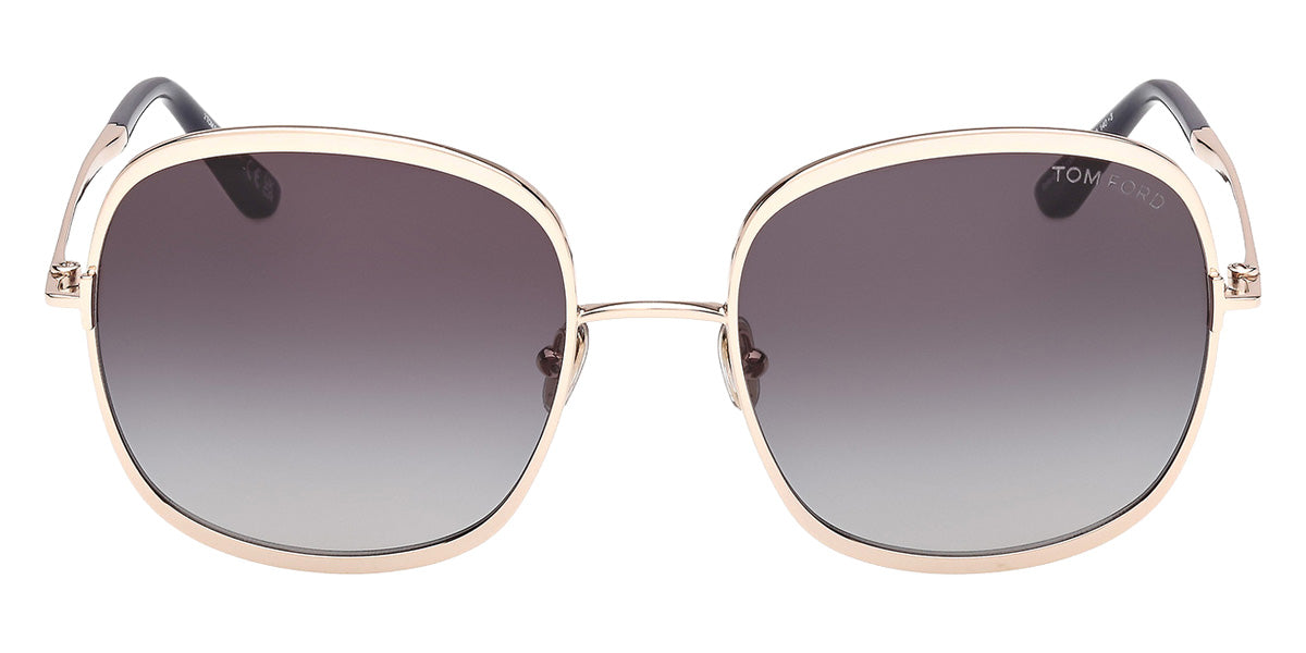 Tom Ford® FT1320 Sunglasses FT1320 28W 57 - 28W - Shiny Rose Gold/Shiny Rose Gold