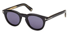 Tom Ford® FT1325 Sunglasses FT1325 01V 47 - 01V - Shiny Black/Shiny Black