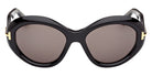 Tom Ford® FT1328 Sunglasses FT1328 01A 55 - 01A - Shiny Black/Shiny Black