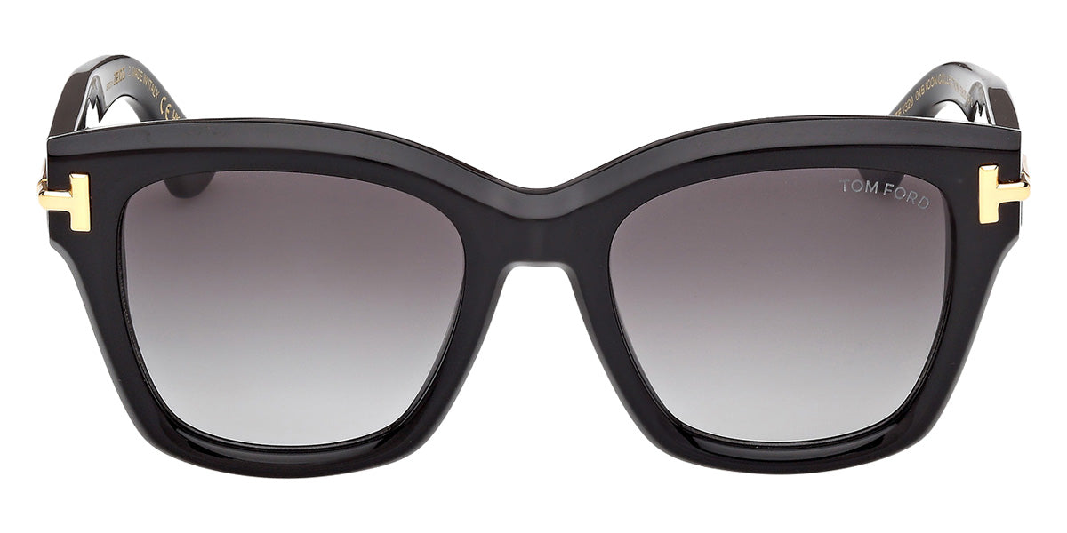 Tom Ford® FT1329 Sunglasses FT1329 01B 53 - 01B - Shiny Black/Shiny Black