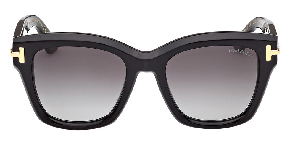 Tom Ford® FT1329 Sunglasses FT1329 01B 53 - 01B - Shiny Black/Shiny Black