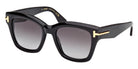 Tom Ford® FT1329 Sunglasses FT1329 01B 53 - 01B - Shiny Black/Shiny Black