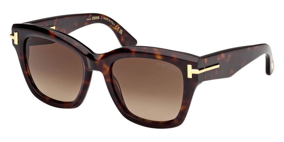 Tom Ford® FT1329 Sunglasses FT1329 52F 53 - 52F - Dark Havana/Dark Havana
