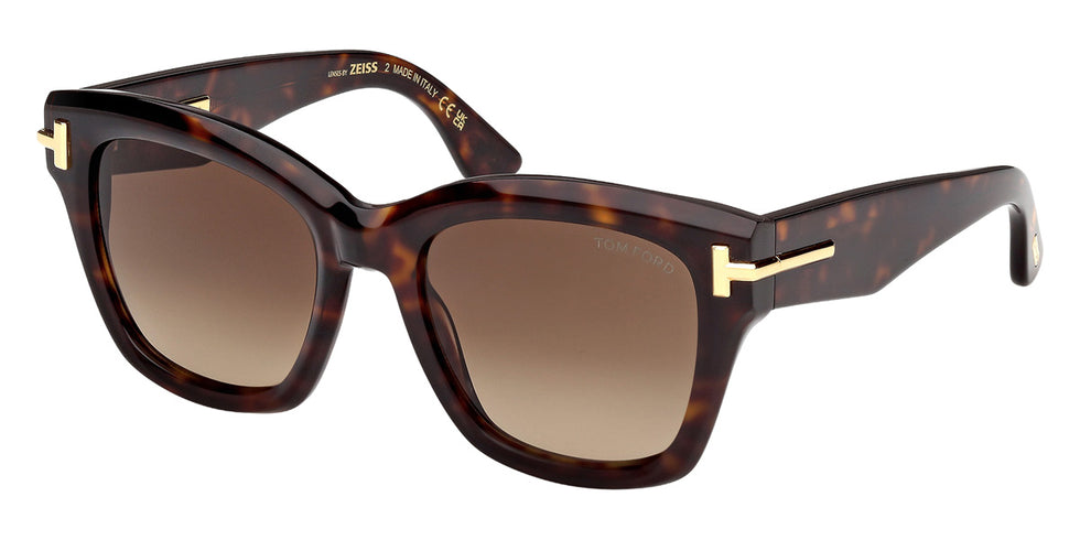 Tom Ford® FT1329 Sunglasses FT1329 52F 53 - 52F - Dark Havana/Dark Havana