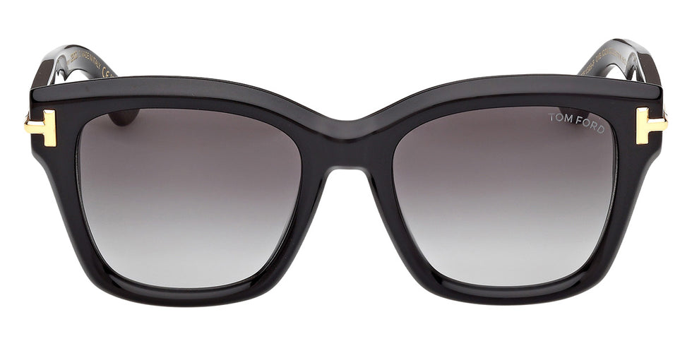Tom Ford® FT1329-F Sunglasses FT1329-F 01B 55 - 01B - Shiny Black/Shiny Black