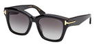 Tom Ford® FT1329-F Sunglasses FT1329-F 01B 55 - 01B - Shiny Black/Shiny Black