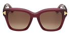 Tom Ford® FT1329-F Sunglasses FT1329-F 81F 55 - 81F - Shiny Violet/Shiny Violet