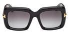 Tom Ford® FT1330 Sunglasses FT1330 01B 53 - 01B - Shiny Black/Shiny Black