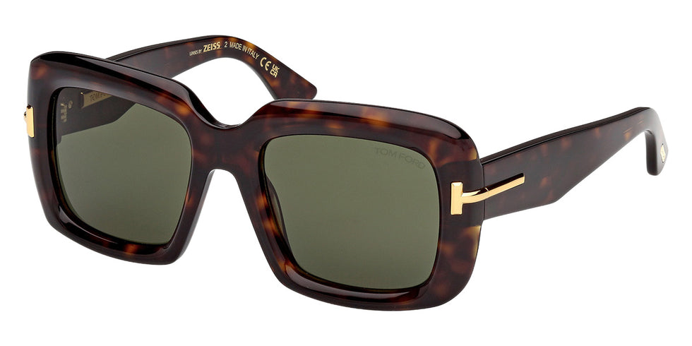 Tom Ford® FT1330 Sunglasses FT1330 52N 53 - 52N - Dark Havana/Dark Havana