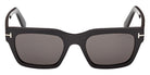 Tom Ford® FT1333 Sunglasses FT1333 01A 55 - 01A - Shiny Black/Shiny Black