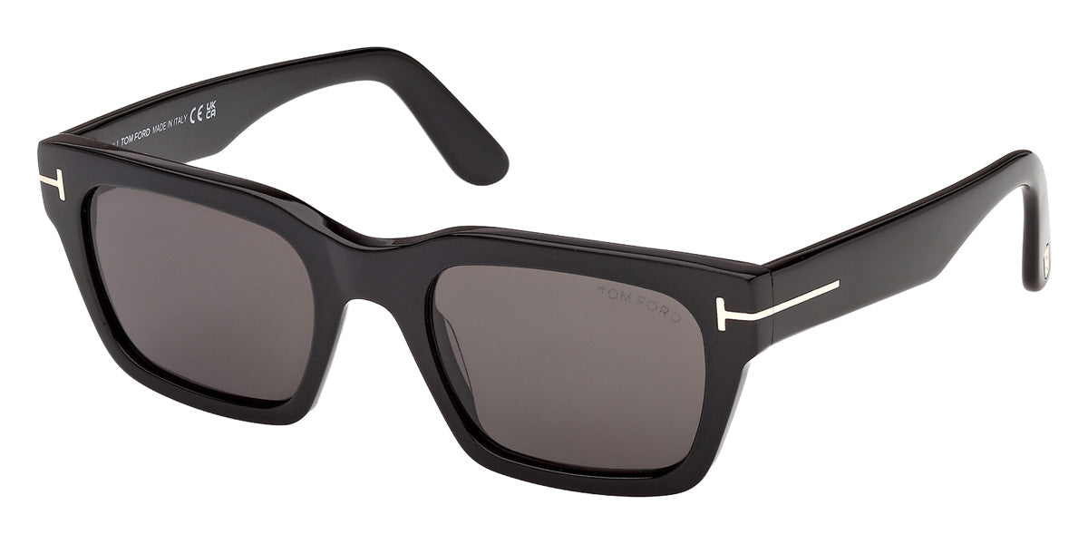 Tom Ford® FT1333 Sunglasses FT1333 01A 55 - 01A - Shiny Black/Shiny Black
