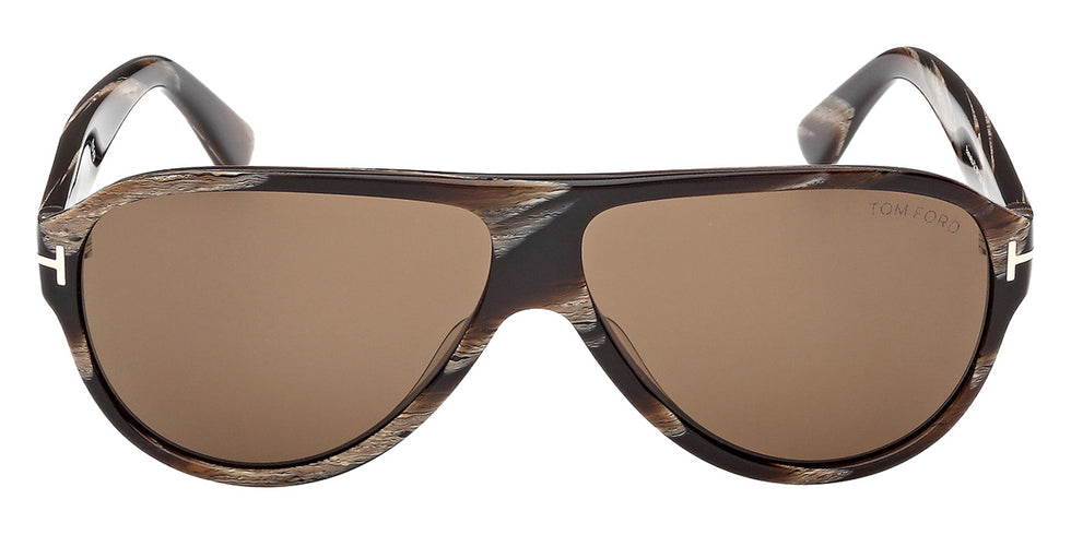Tom Ford® FT1336 Sunglasses FT1336 63J 61 - 63J - Black Horn/Black Horn