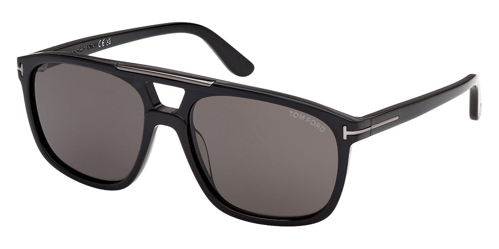 Tom Ford® FT1338-N Sunglasses FT1338-N 01A 58 - 01A - Shiny Black/Shiny Black
