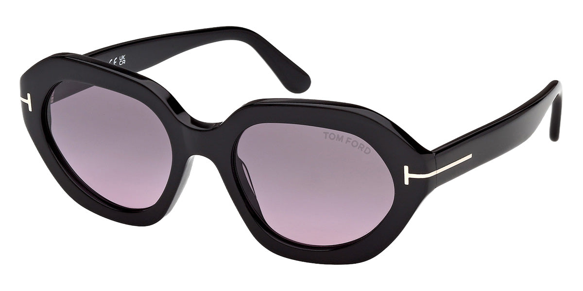 Tom Ford® FT1341 Sunglasses FT1341 01B 53 - 01B - Shiny Black/Shiny Black