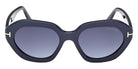 Tom Ford® FT1341 Sunglasses FT1341 90W 53 - 90W - Shiny Blue/Shiny Blue