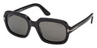 Tom Ford® FT1342 Sunglasses FT1342 01D 53 - 01D - Shiny Black/Shiny Black