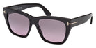 Tom Ford® FT1343 Sunglasses FT1343 01B 55 - 01B - Shiny Black/Shiny Black