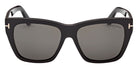 Tom Ford® FT1343 Sunglasses FT1343 01D 55 - 01D - Shiny Black/Shiny Black