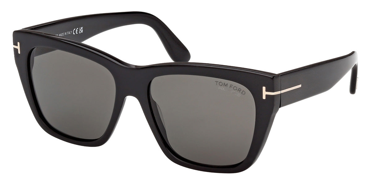 Tom Ford® FT1343 Sunglasses FT1343 01D 55 - 01D - Shiny Black/Shiny Black