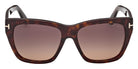 Tom Ford® FT1343 Sunglasses FT1343 52T 55 - 52T - Dark Havana/Dark Havana