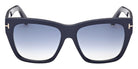 Tom Ford® FT1343 Sunglasses FT1343 90W 55 - 90W - Shiny Blue/Shiny Blue