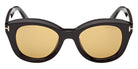Tom Ford® FT1344 Sunglasses FT1344 01E 49 - 01E - Shiny Black/Shiny Black