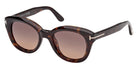 Tom Ford® FT1344 Sunglasses FT1344 52T 49 - 52T - Dark Havana/Dark Havana