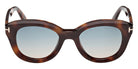 Tom Ford® FT1344 Sunglasses FT1344 53P 49 - 53P - Blonde Havana/Blonde Havana
